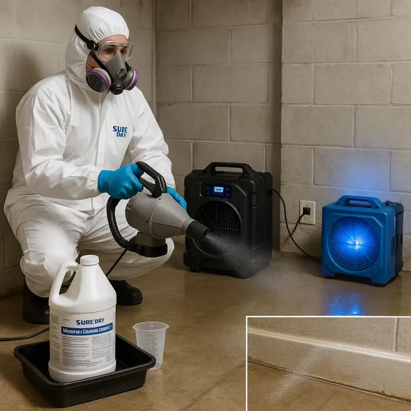 Sanitization and Odor Removal process in Parkesburg, PA