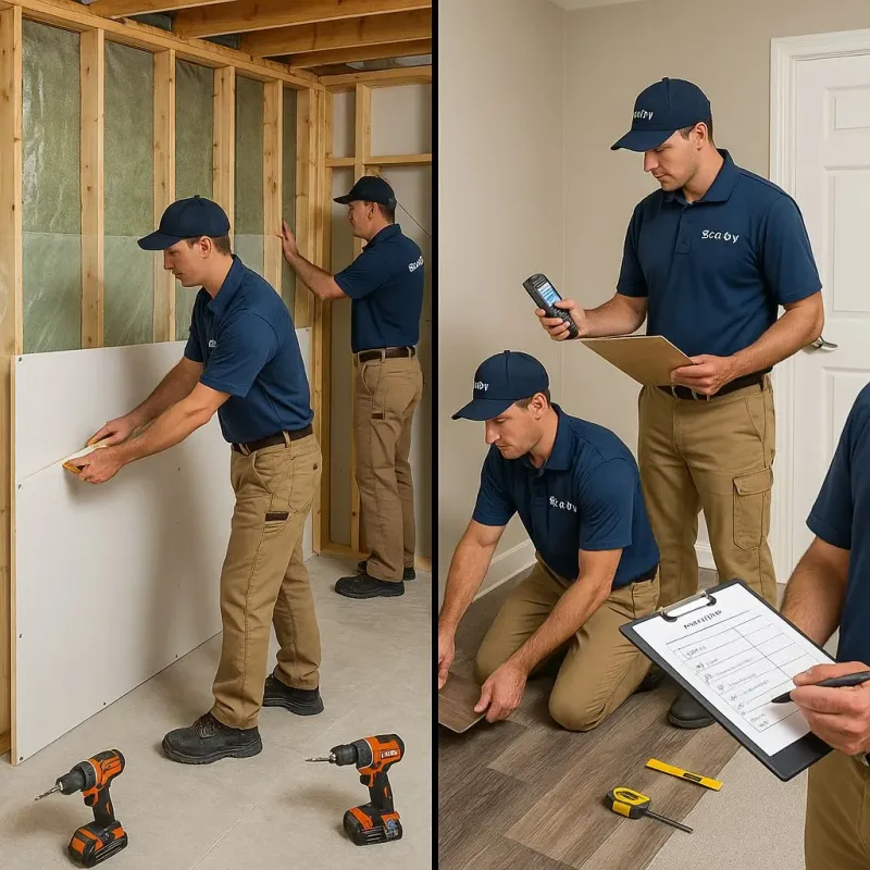 Repairs and Reconstruction process in Parkesburg, PA