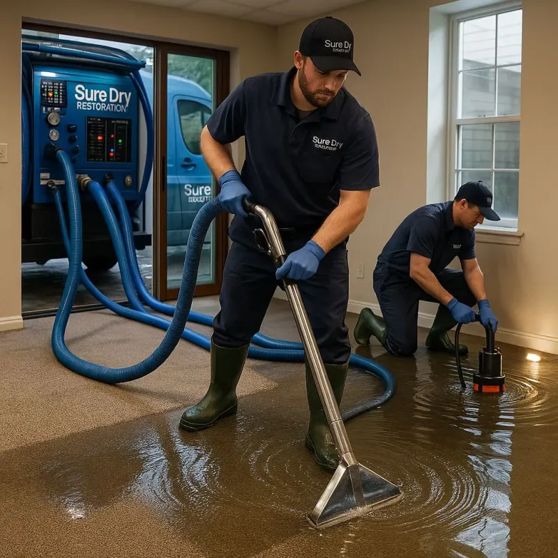 Water Extraction and Removal process in Parkesburg, PA